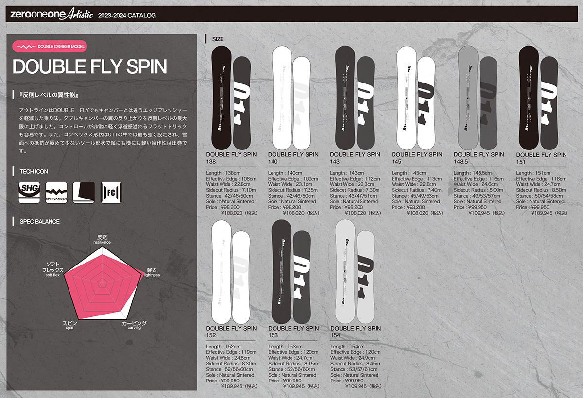 ゼロワン 【入荷済み】23-24 011 Artistic (ゼロワンワンアーティ