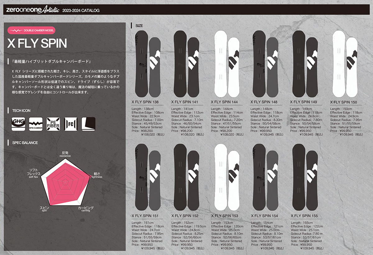 ゼロワン 【入荷済み】23-24 011 Artistic (ゼロワンワンアーティ