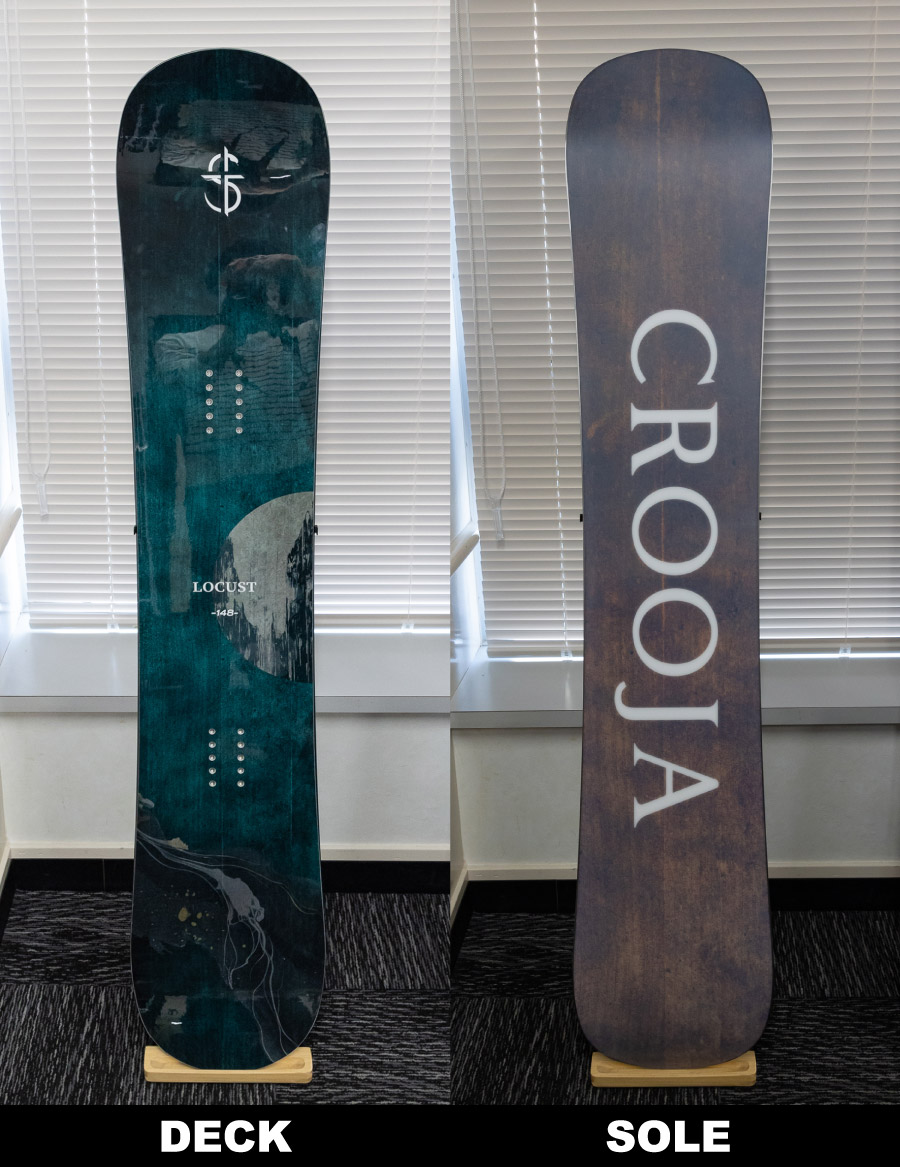 CROOJA ローカスト　ソールカバー付き 25-26 CROOJA クロージャ LOCUST ローカスト 148/150/152/154