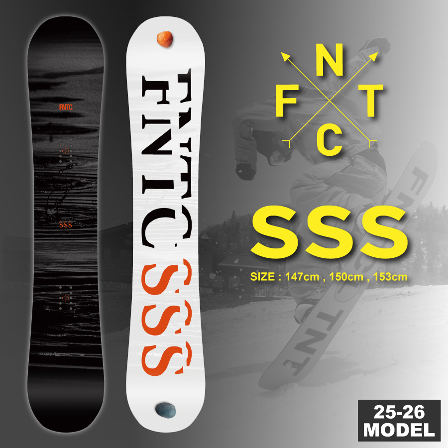 スノーボード FNTC TNTR 150cm 送料込】スノーボード（FNTC TNTC）150cm - メルカリ