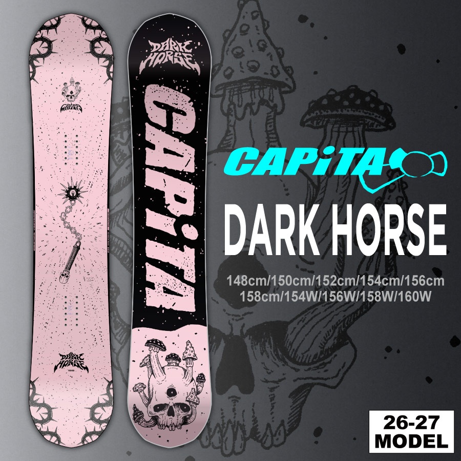 �y�\��z26-27 CAPITA �L���s�^ DARK HORSE �_�[�N�z�X / �`���[���i�b�v�A�\�[���J�o�[�t�� �y���������z�y���{���K�i�z