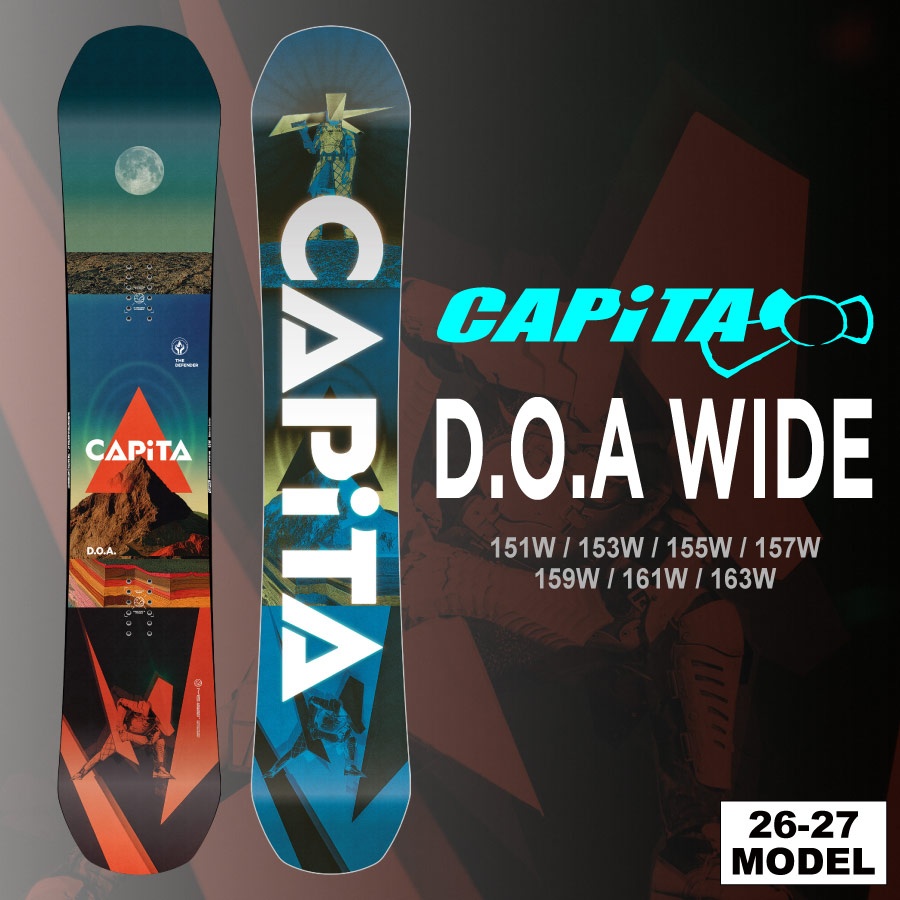 �y�\��z26-27 CAPITA �L���s�^ DOA WIDE -DEFENDERS OF AWESOME- �f�B�[�I�[�G�[���C�h / �`���[���i�b�v�A�\�[���J�o�[�t�� / �y���������z�y���{���K�i�z