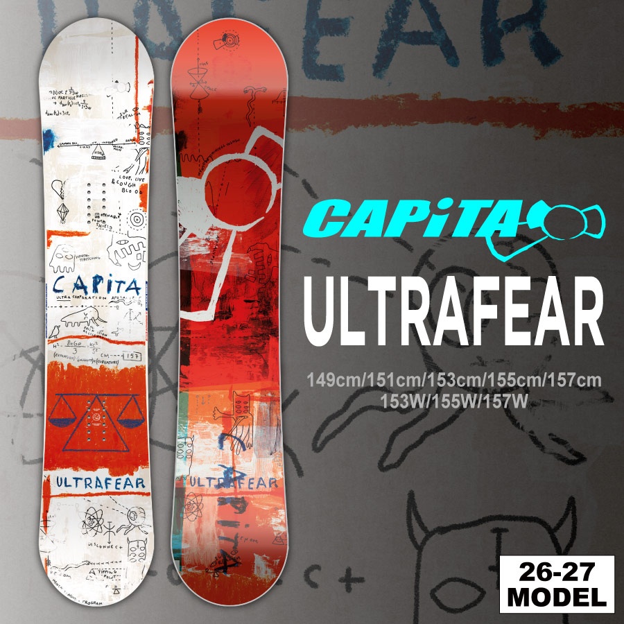 �y�\��z26-27 CAPITA �L���s�^ ULTRAFEAR �E���g���t�B�A�[ / �`���[���i�b�v�A�\�[���J�o�[�t�� �y���������z�y���{���K�i�z