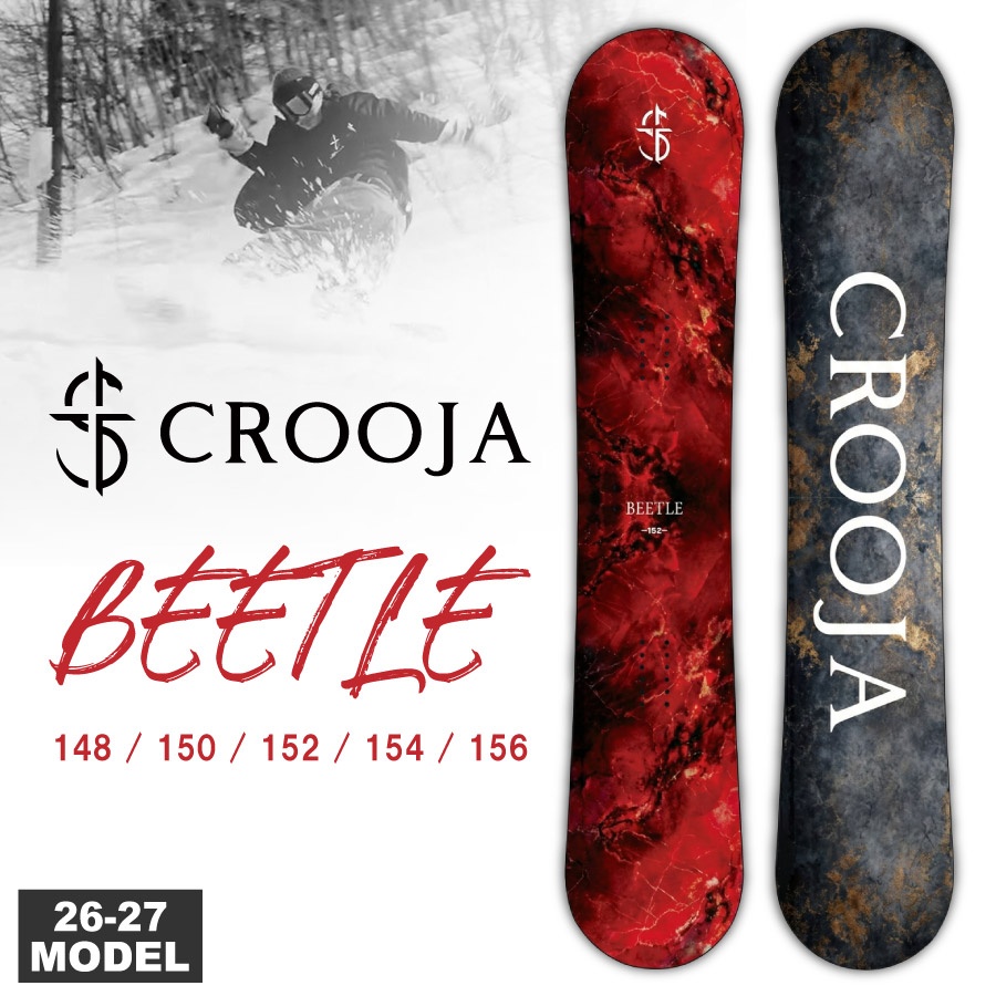 �y�����\����T����z 26-27 CROOJA BEETLE (�N���[�W�� �r�[�g��) [CAMBER] (�L�����o�[)  �`���[���i�b�v�A�\�[���J�o�[�t��