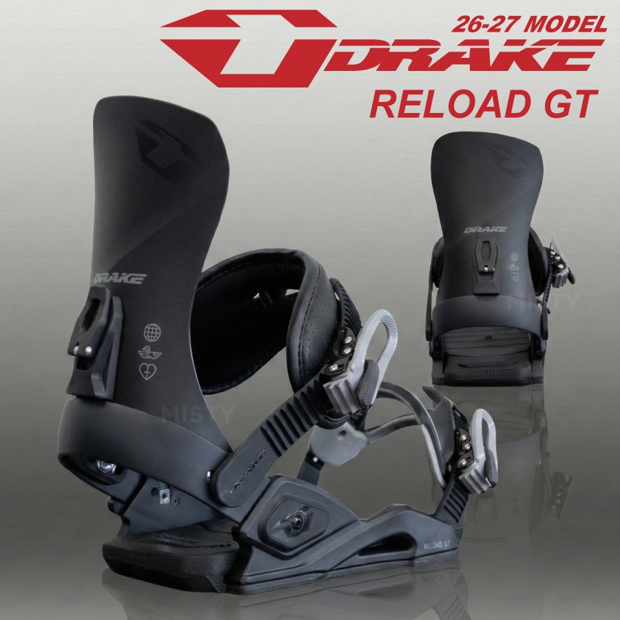 �y�\��z26-27 DRAKE RELOAD GT (�h���C�N�o�C���f�B���O �����[�h) -BLACK- (�X�m�[�{�[�h �t���[�X�^�C�� �O���g��) ����q�M���f�� �y���������z