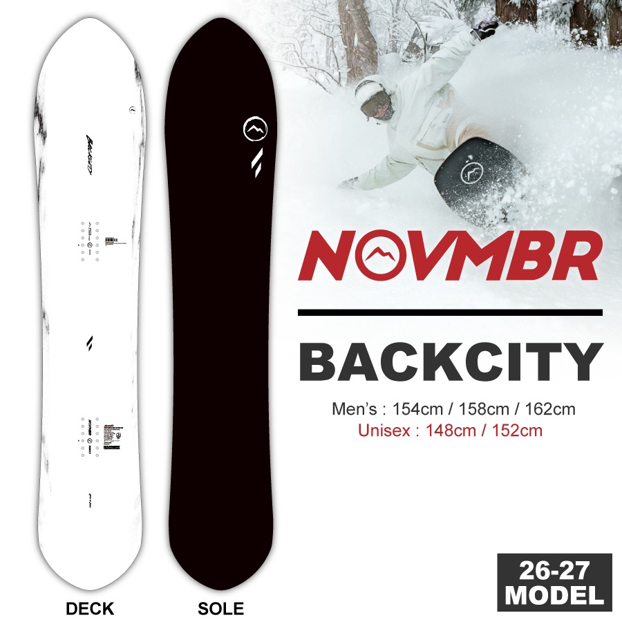 November 【早期予約特典あり】26-27 NOVEMBER BACKCITY (ノベンバー