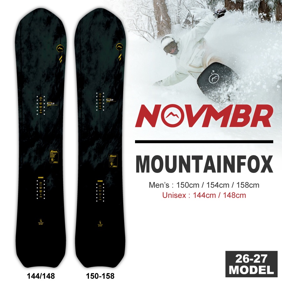 November 【早期予約特典あり】26-27 NOVEMBER MOUNTAIN FOX 