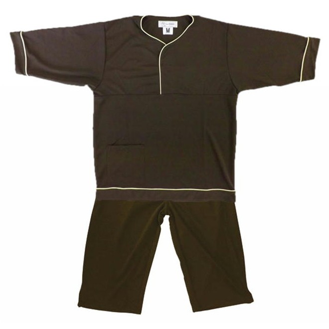 10枚セット】【RW-110】ニット生地 リラックスウェア【ダークブラウン