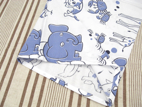 子供用浴衣　動物柄