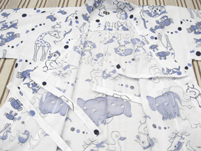 子供用浴衣　動物柄