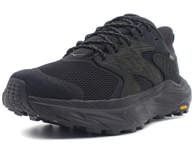 HOKA ONE ONE　ANACAPA 2 LOW GTX "GORE-TEX"　BLACK/BLACK (1141632-BBLC)｜mita-sneakers