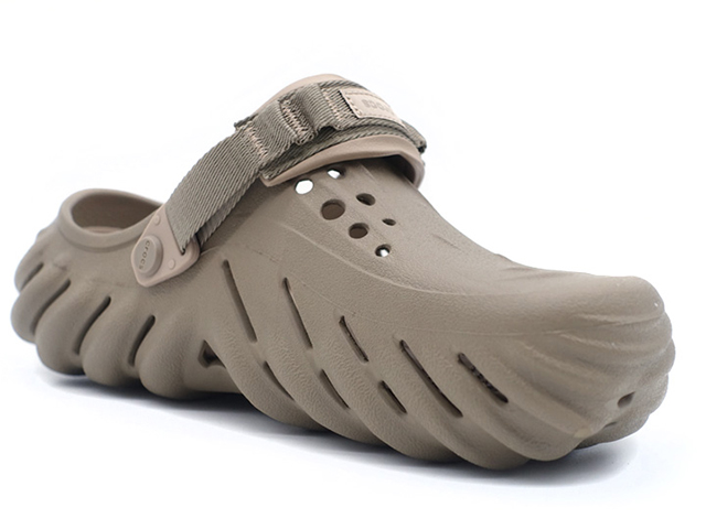 crocs　ECHO CLOG KHAKI (207937-260)｜mita-sneakers｜05