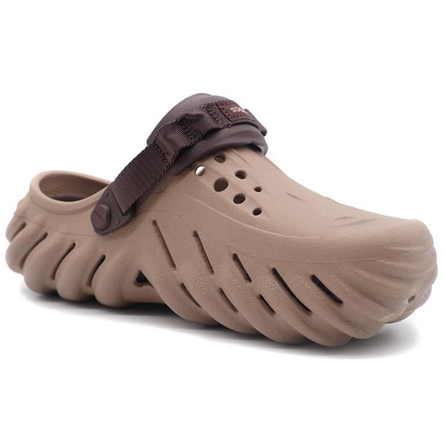 crocs　ECHO CLOG　LATTE (207937-2Q9)｜mita-sneakers｜05
