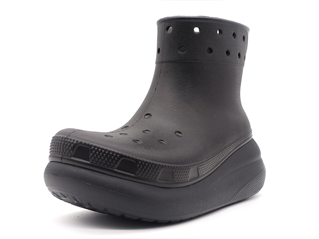 crocs　CLASSIC CRUSH RAIN BOOT　BLACK (207946-001)｜mita-sneakers