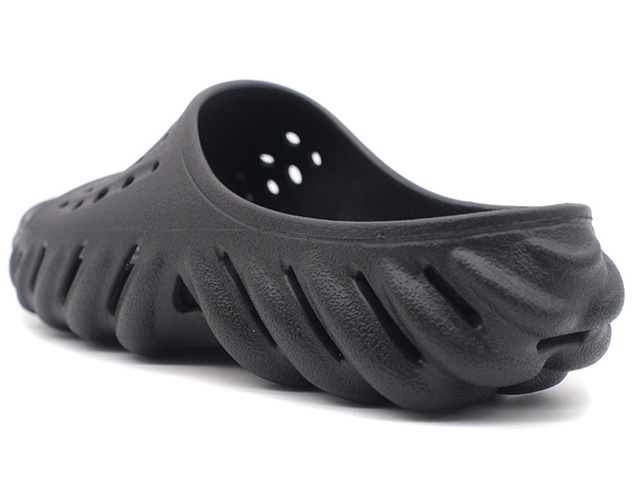 crocs　ECHO SLIDE　BLACK (208170-001)｜mita-sneakers｜02