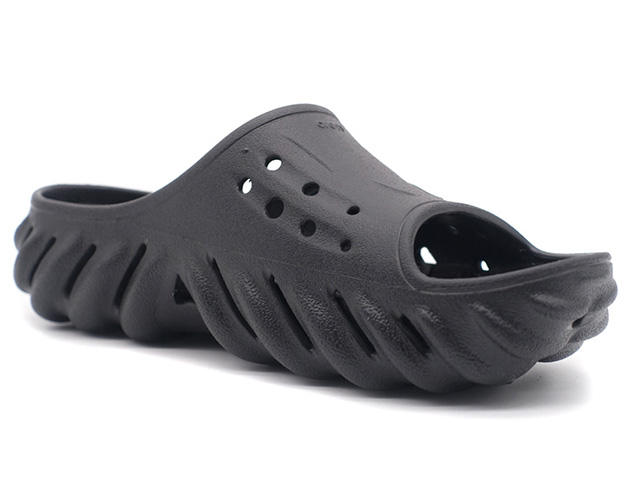 crocs　ECHO SLIDE　BLACK (208170-001)｜mita-sneakers｜05