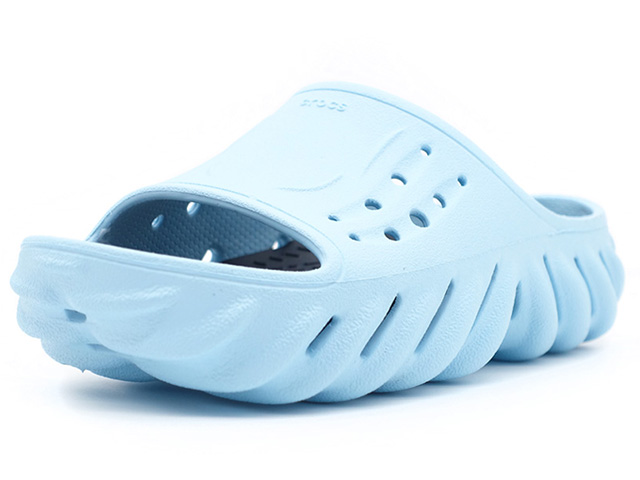 crocs　ECHO SLIDE　ARCTIC (208170-411)｜mita-sneakers