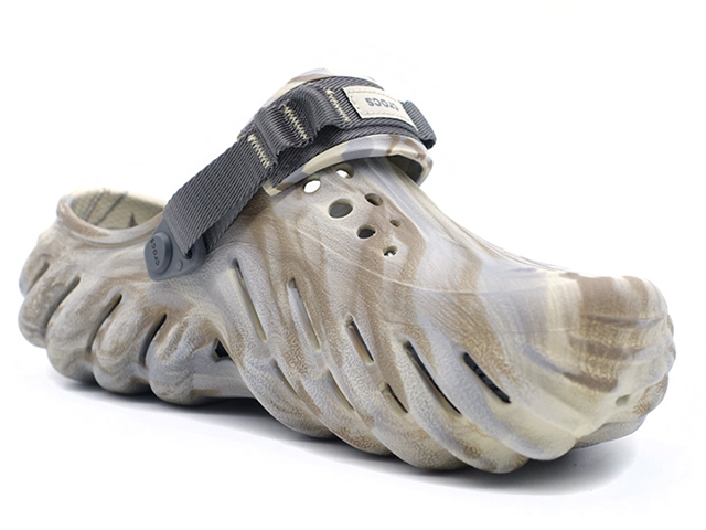 crocs　ECHO MARBLED CLOG　BONE/MULTI (208454-2Y3)｜mita-sneakers｜05