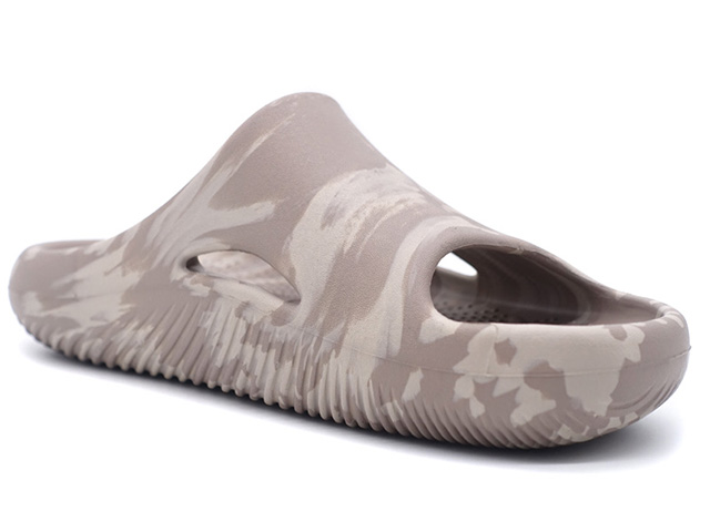 crocs　MELLOW MARBLED RECOVERY SLIDE　MUSHROOM/COBBLESTONE (208579-2V8)｜mita-sneakers｜05