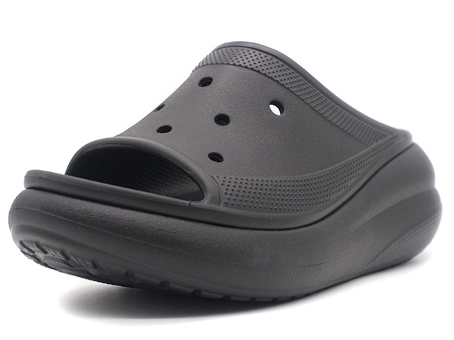 crocs　CRUSH SLIDE　BLACK (208731-001)｜mita-sneakers