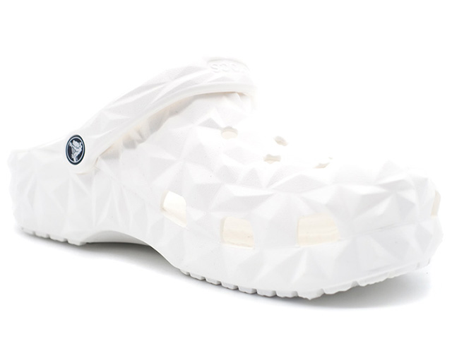crocs　CLASSIC GEOMETRIC CLOG　WHITE (209563-100)｜mita-sneakers｜05