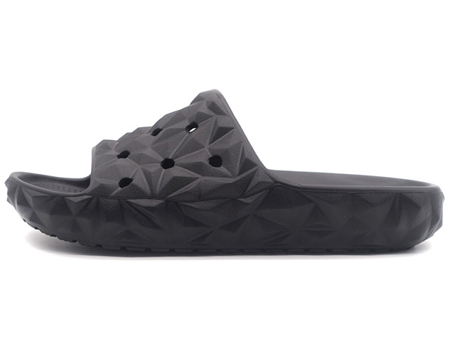crocs　CLASSIC GEOMETRIC SLIDE　BLACK (209608-001)｜mita-sneakers｜03