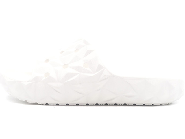crocs　CLASSIC GEOMETRIC SLIDE　WHITE (209608-100)｜mita-sneakers｜03