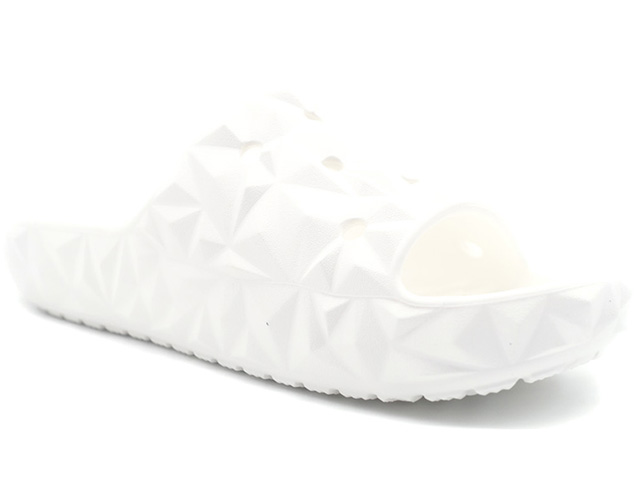 crocs　CLASSIC GEOMETRIC SLIDE　WHITE (209608-100)｜mita-sneakers｜05