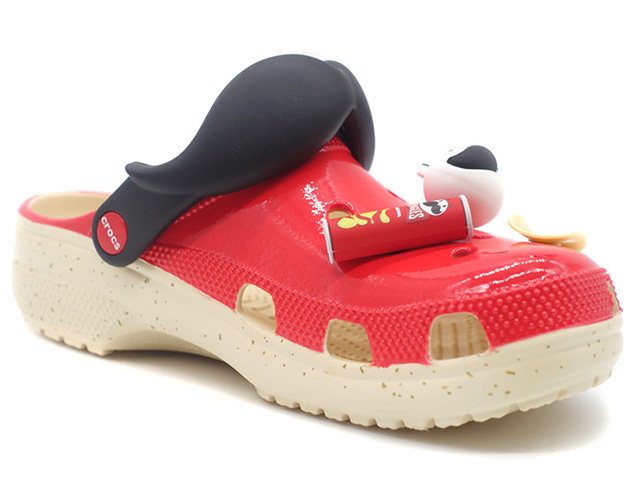 crocs　CLASSIC CLOG "PRINGLES"　RED/ORANGE (209642-6AD)｜mita-sneakers｜05