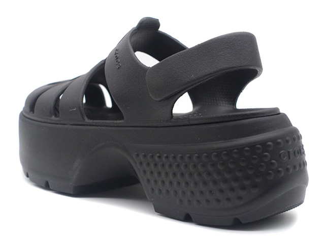 crocs　STOMP FISHERMAN SANDAL　BLACK (209938-001)｜mita-sneakers｜02