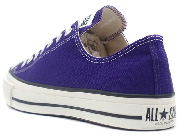 CONVERSE　CANVAS ALL STAR J OX "Made in JAPAN"　PURPLE (31312200)｜mita-sneakers｜02