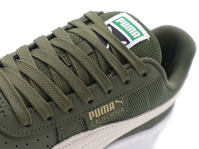 Puma CALIFORNIA LWT DARK GREEN MOSS/PUMA WHITE (394487-04