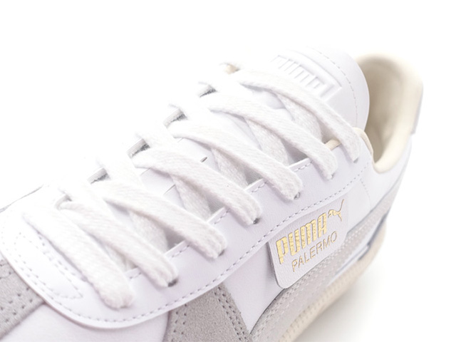 Puma　PALERMO LTH　PUMA WHITE/COOL LIGHT GRAY/SUGARED ALMOND (396464-02)｜mita-sneakers｜06