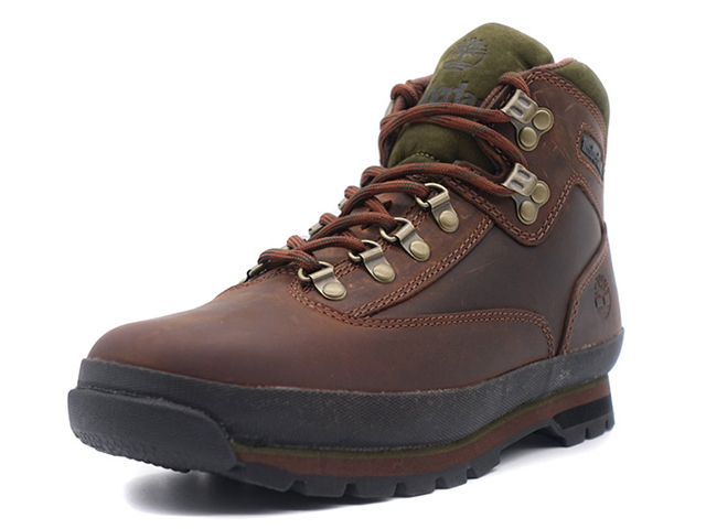 Timberland　EURO HIKER LEATHER　BROWN (95100)｜mita-sneakers