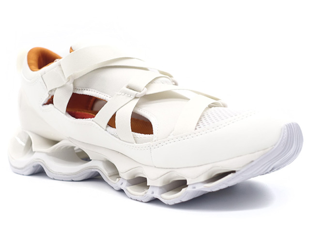 MIZUNO　WAVE PROPHECY STRAP　OFF WHITE/CAMEL (D1GA225102)｜mita-sneakers｜05