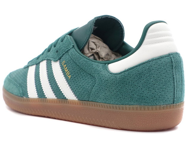 adidas SAMBA OG COLLEGIATE GREEN/CORE WHITE/GUM (HP7902) : hp7902