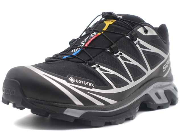 SALOMON　XT-6 GTX "GORE-TEX"　BLACK/BLACK/FTW SILVER (L47450600)｜mita-sneakers