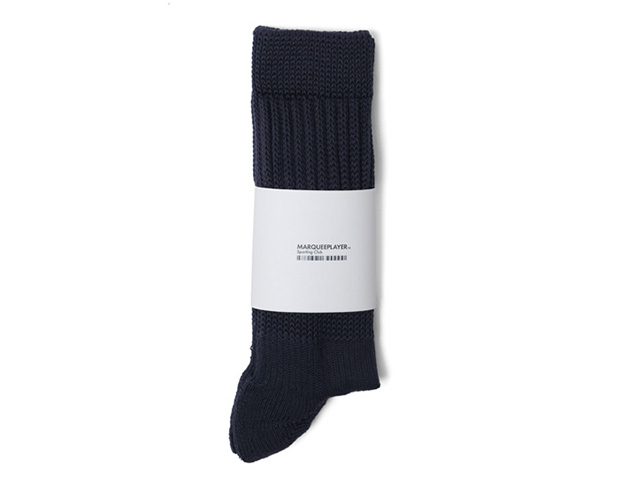 MARQUEE PLAYER　HYBRID RIB SOCKS "Made in JAPAN"　CHARCOAL (MARQUEE-PLAYER31)｜mita-sneakers