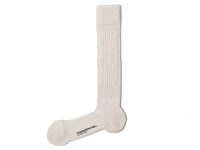 MARQUEE PLAYER　HYBRID RIB SOCKS HI "Made in JAPAN"　IVORY WHITE (MARQUEE-PLAYER32)｜mita-sneakers｜02