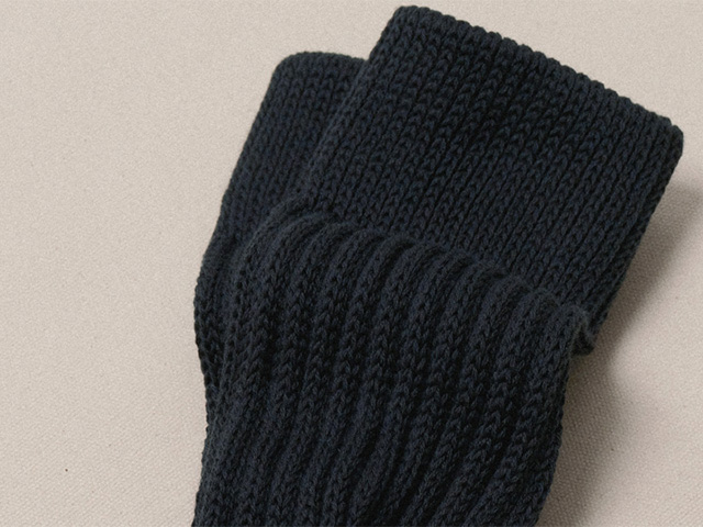 MARQUEE PLAYER　HYBRID RIB SOCKS HI "Made in JAPAN"　CHARCOAL (MARQUEE-PLAYER33)｜mita-sneakers｜04