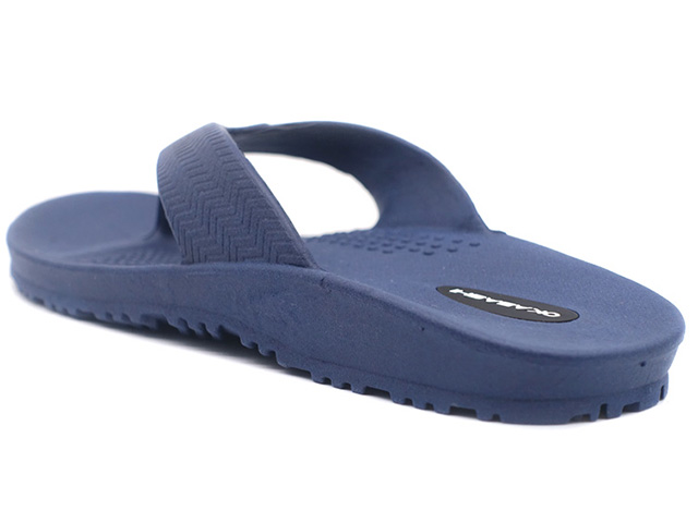 OKABASHI　SURF FLIP FLOP "Made in USA"　NAVY (O-50001-410)｜mita-sneakers｜02