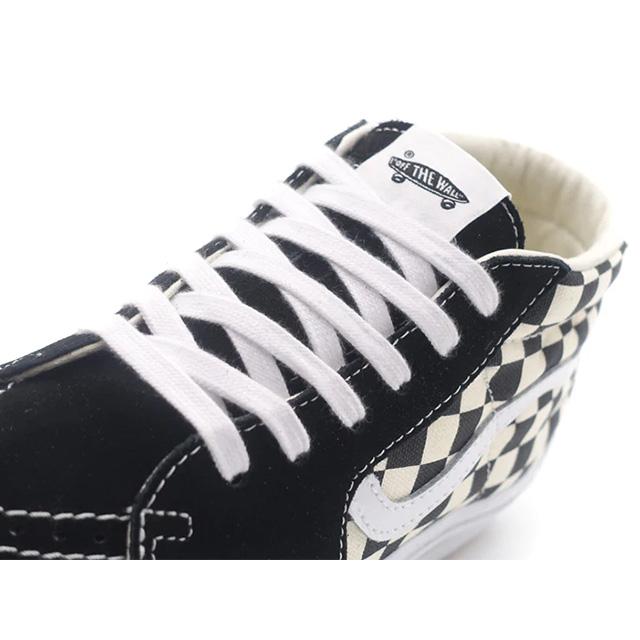 VANS　SK8-MID REISSUE 83 "VANS PREMIUM"　LX CHECKERBOARD BLACK/OFF WHITE (VN000CQQ2BO)｜mita-sneakers｜06