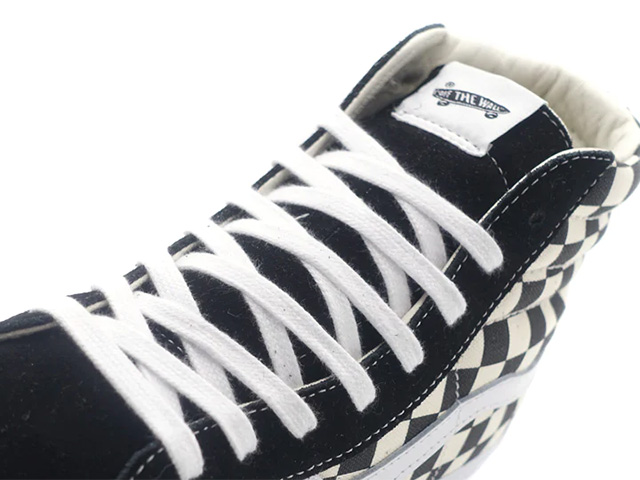 VANS　SK8-HI REISSUE 83 "VANS PREMIUM"　LX CHECKERBOARD BLACK/OFF WHITE (VN000CR02BO)｜mita-sneakers｜06