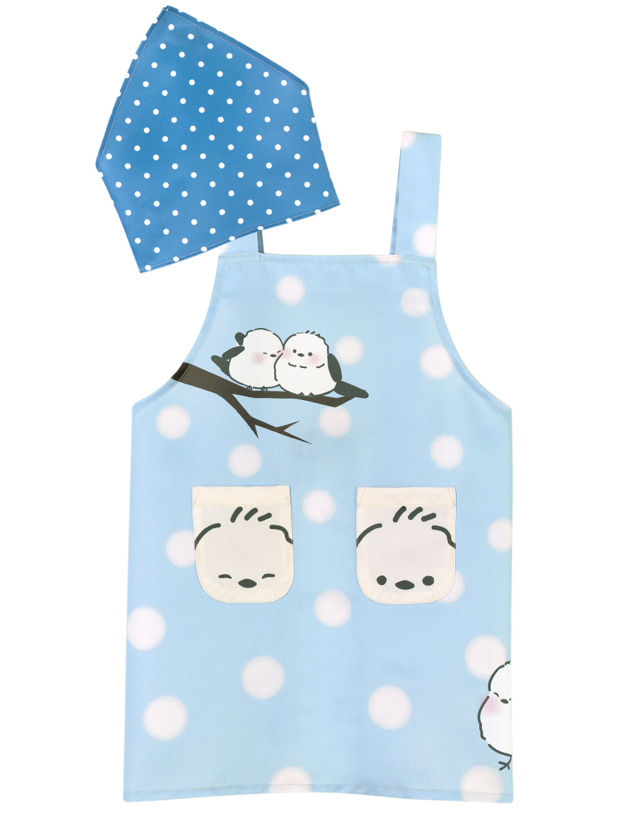 メール便送料無料】エプロン 子供 三角巾 2点セット 150 130 110