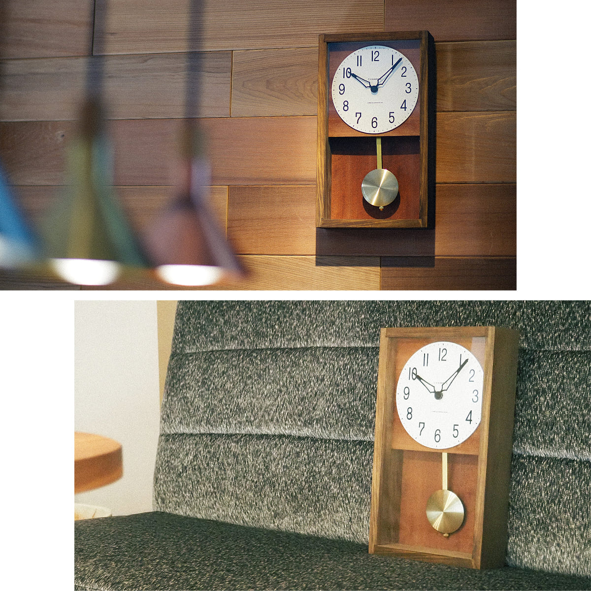 振り子時計 HINOKI PENDULUM CLOCK【BROWN】 : ミタストア - 通販