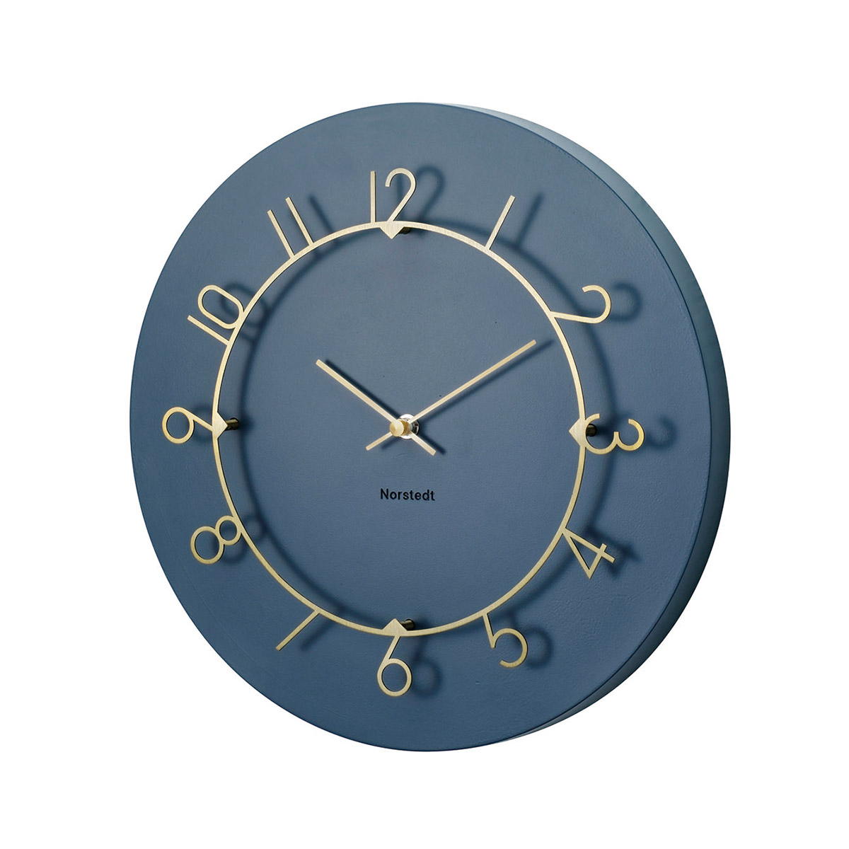 INTERFORM（インターフォルム） Luu ルウ ウォールクロック ネイビー