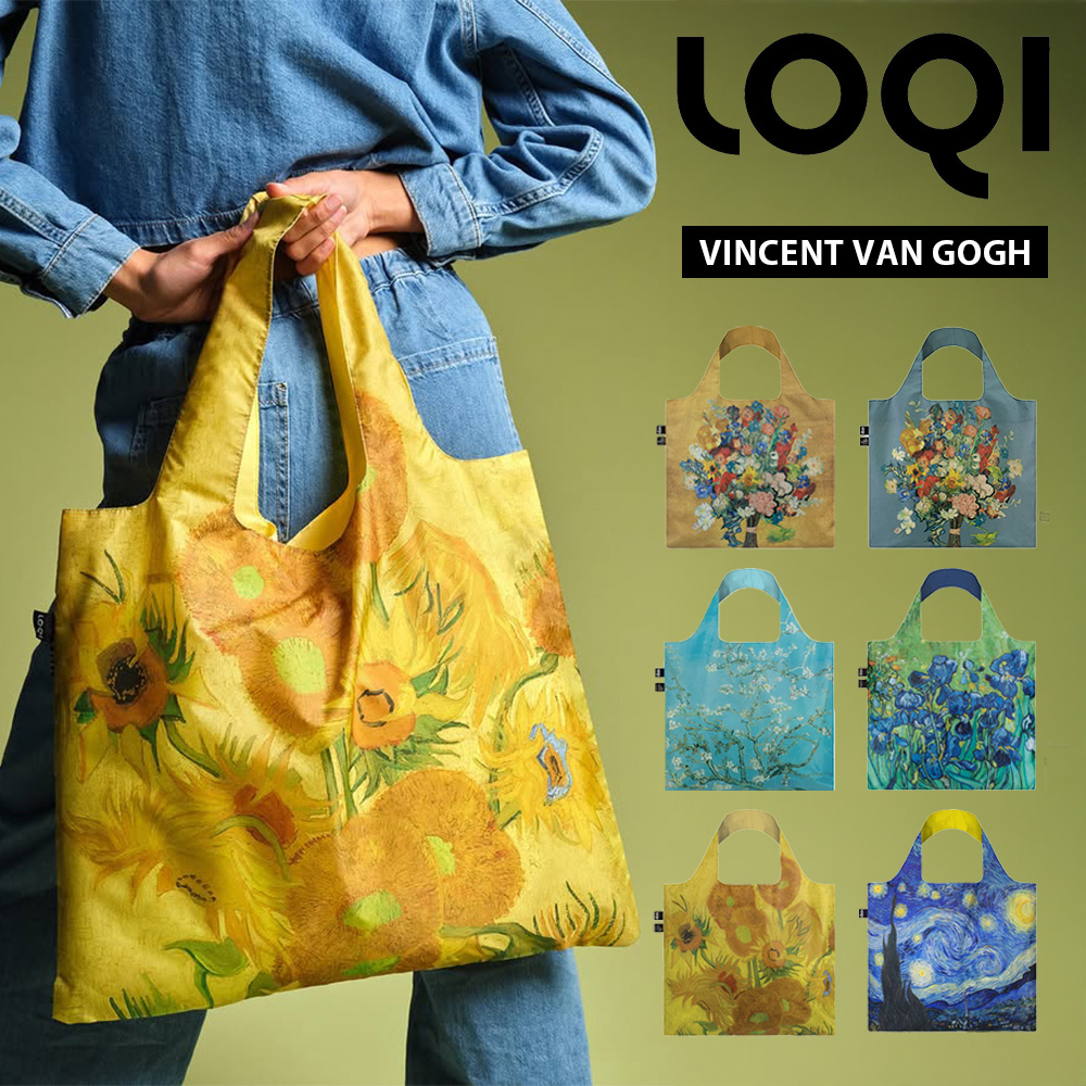 LOQI（ローキー） エコバッグ VINCENT VAN GOGH ヴィンセント・ヴァン・ゴッホ Recycled Bag
