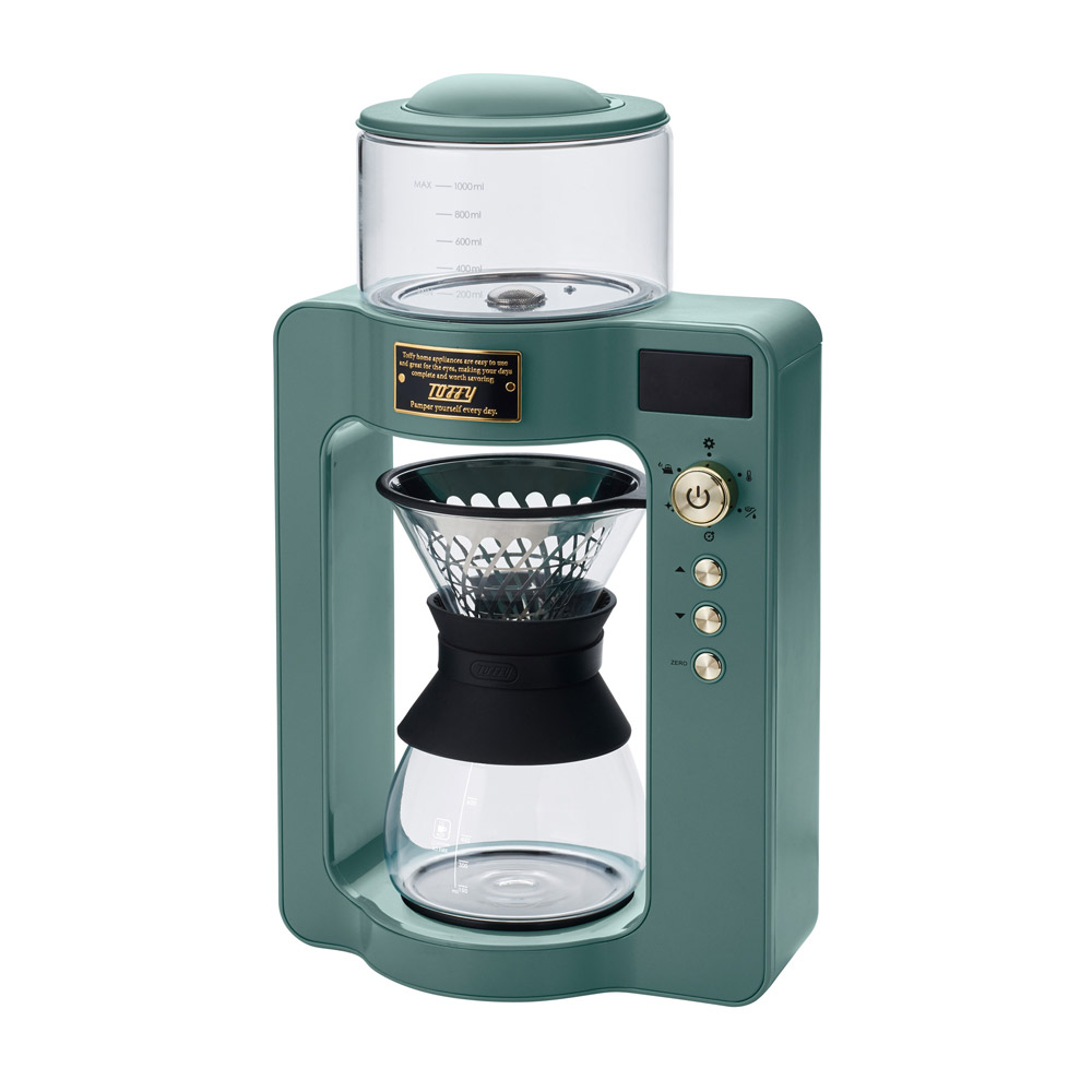Toffy カスタムドリップコーヒーメーカー スレートグリーン SLATE