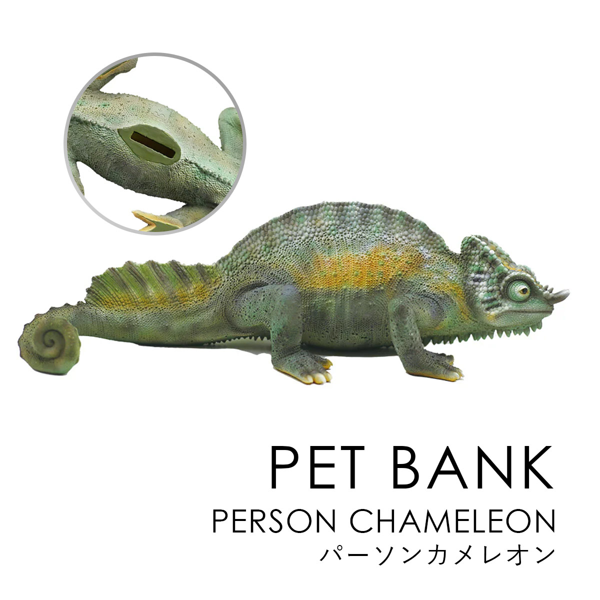 PET BANK �y�b�g�o���N PERSON CHAMELEON �p�[�\���J�����I�� �I�u�W�F ������ magnet �}�O�l�b�g