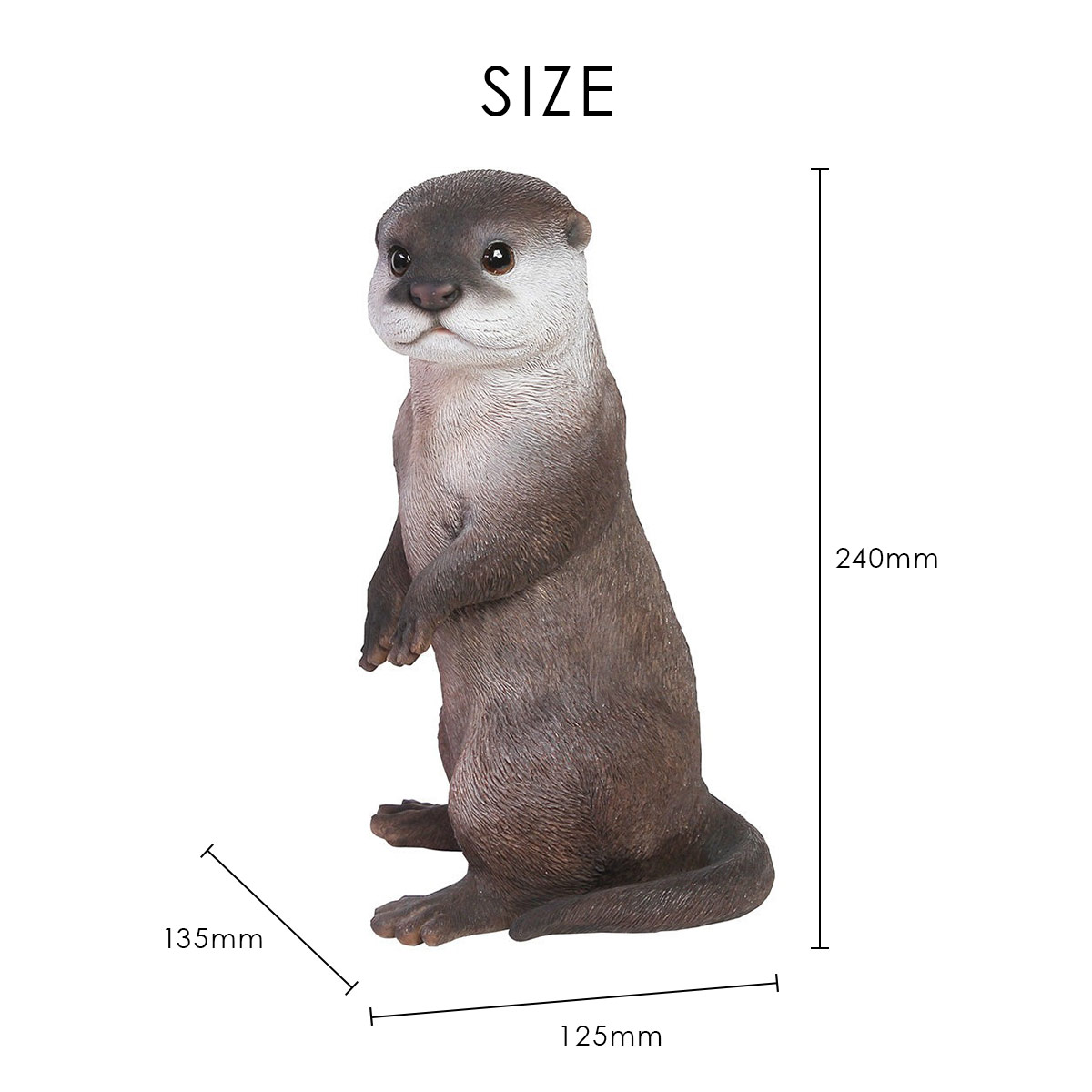 magnet PET BANK ペットバンク OTTER カワウソ オブジェ 貯金箱 